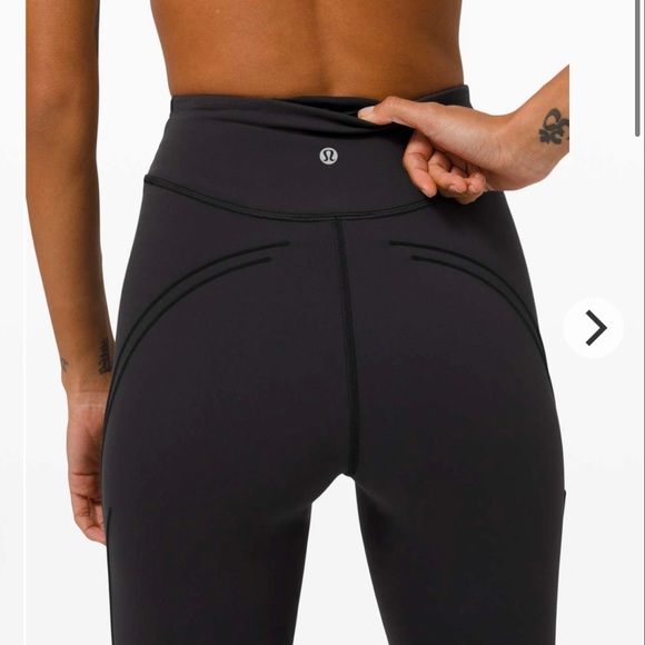 🫶🏼SOLD🫶🏼Lululemon Get in Line Super High-Rise Tight 28" - Picture 4 of 7